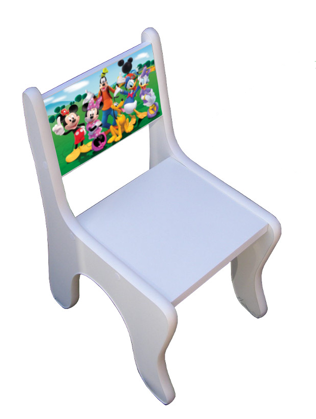 Personalizované stoličky - s menom dieťaťa - Mickey Clubhouse