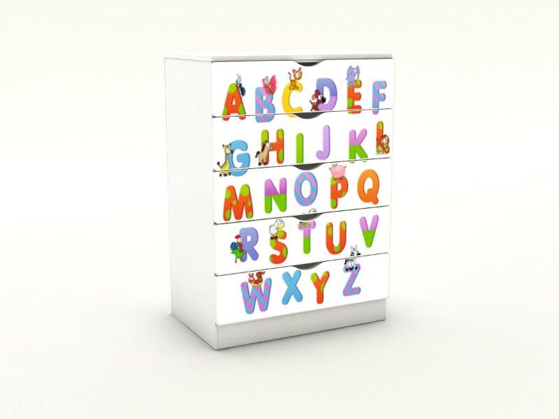 Becks komoda Abeceda