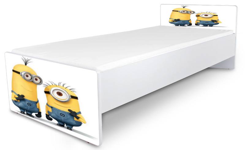 Detská posteľ bez bočnice Minions