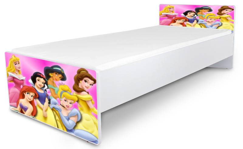 Detská posteľ bez bočníc Princess DP2