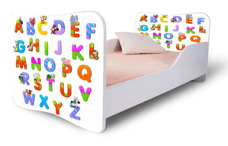Detská posteľ Abeceda