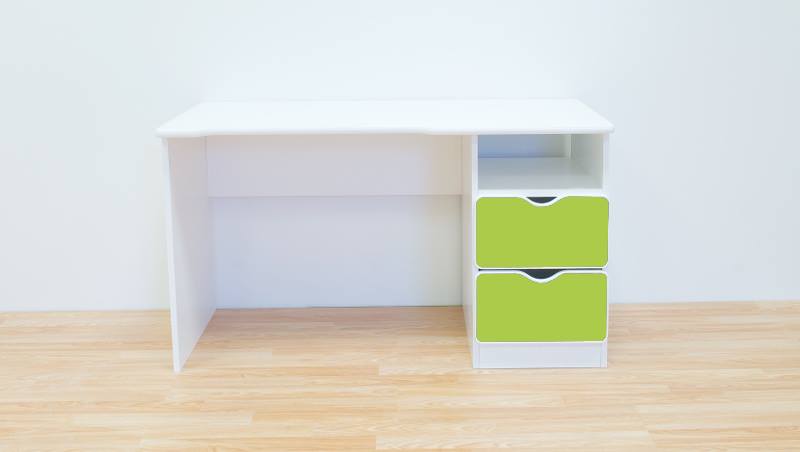 Becks písací stolík pravý Green