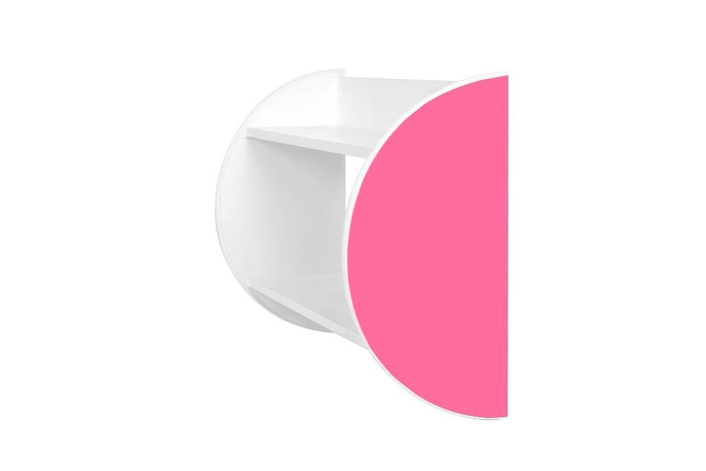 Becks polička na stenu Pink