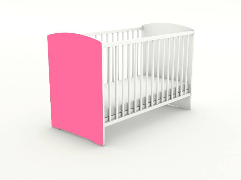 Becks detská postieľka Pink