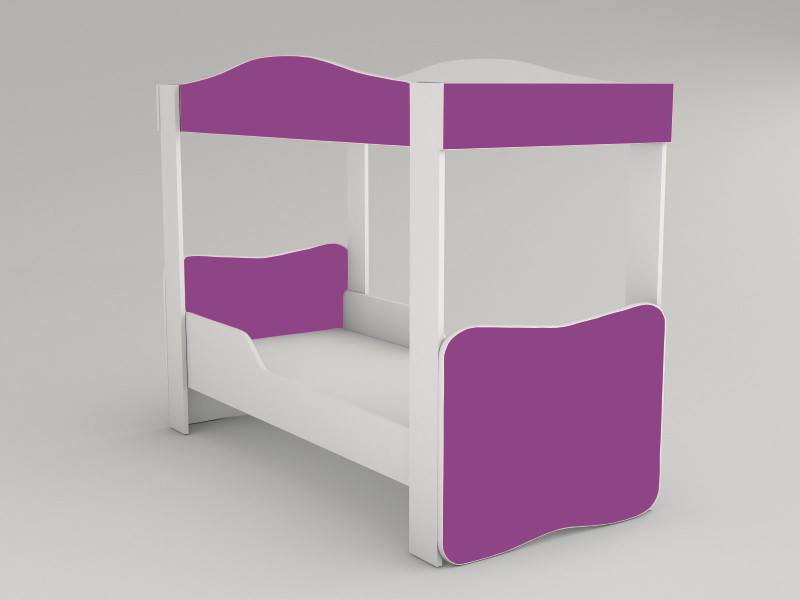 Becks posteľ pre princezné 200 Violet