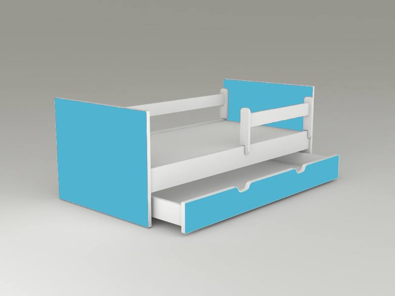 Junior detská posteľ 160 Blue