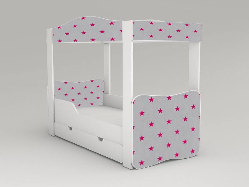 Becks posteľ pre princezné 160 Graustar