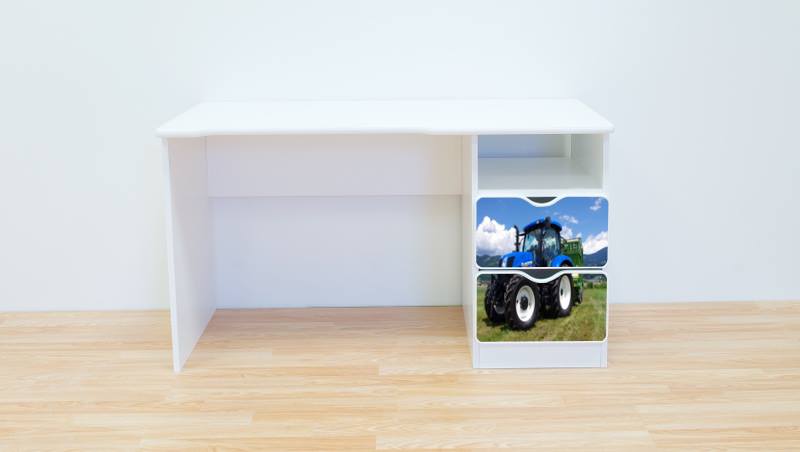 Becks písací stolík pravý Tractor real1