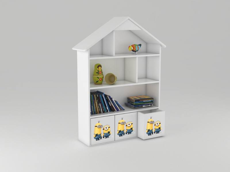 Becks domček - knižnica Minions