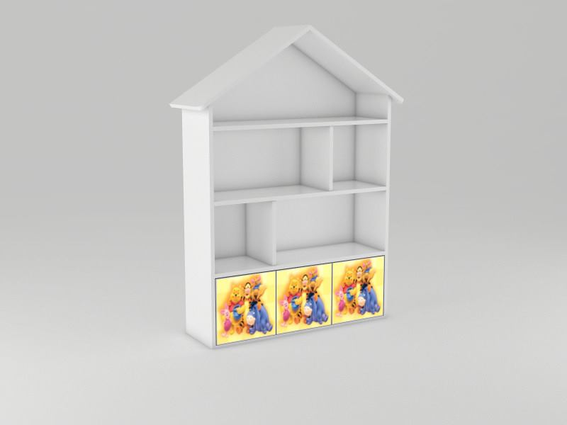 Becks domček - knižnica Macko Pu MP