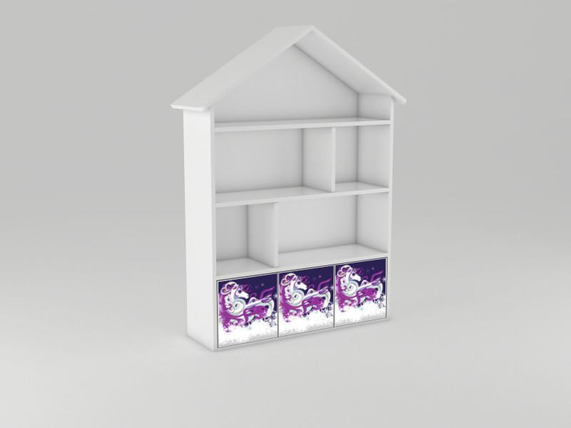 Becks domček - knižnica  Jednorožec