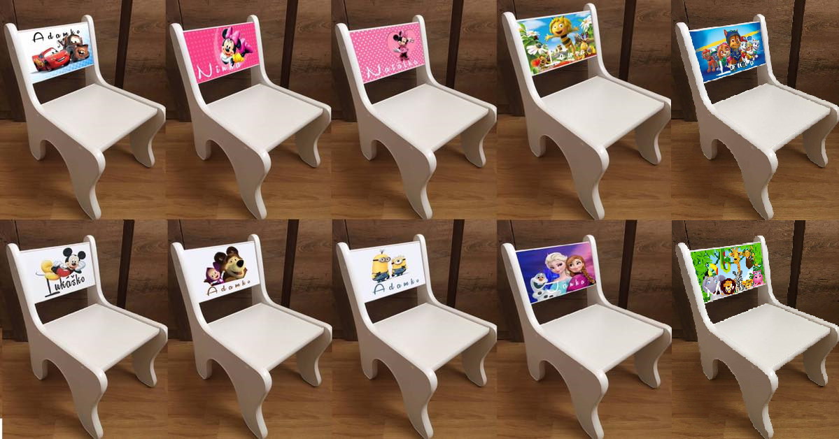 BECKS stolička s menom dieťaťa grátis k nákupu nad 150E