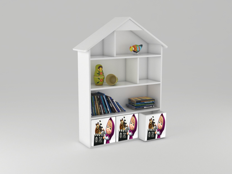 Becks domček - knižnica Máša a medved2