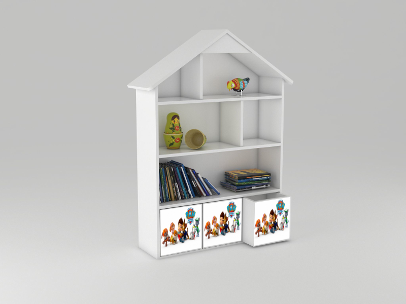 Becks domček - knižnica Patrol1