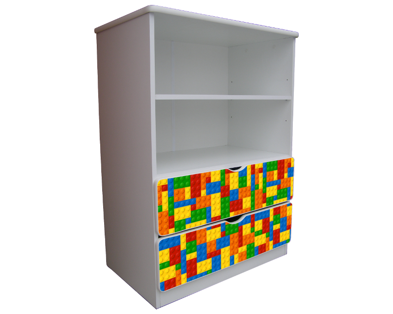 Becks knižnica S Legové kocky