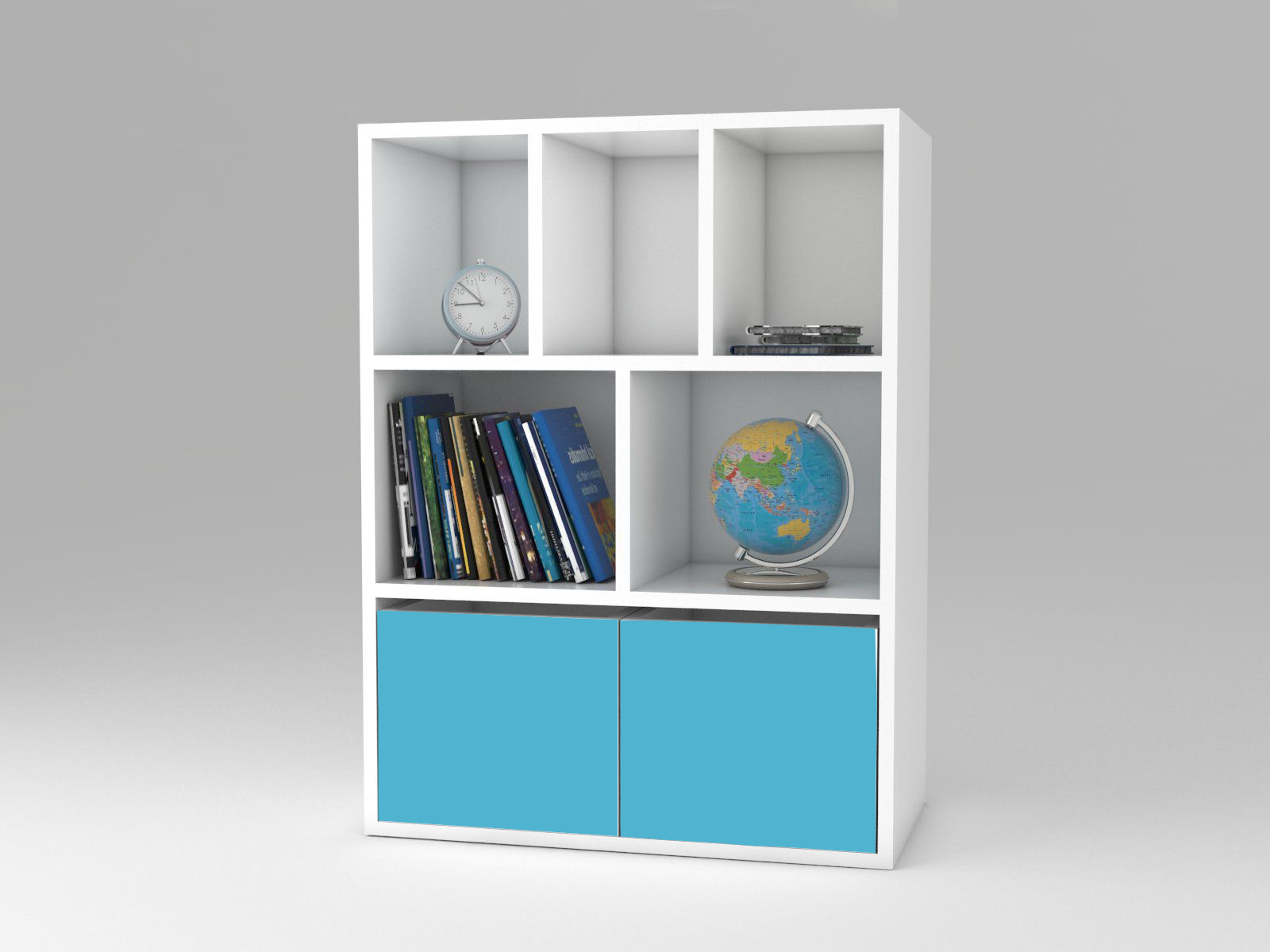 Becks regál + 2x box Blue