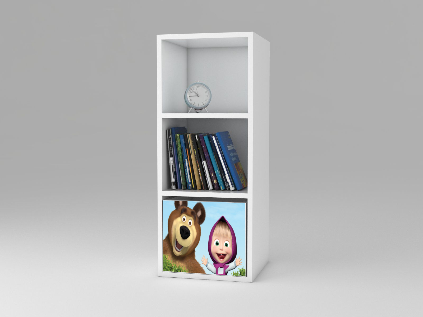 Becks regál + 1x box Máša