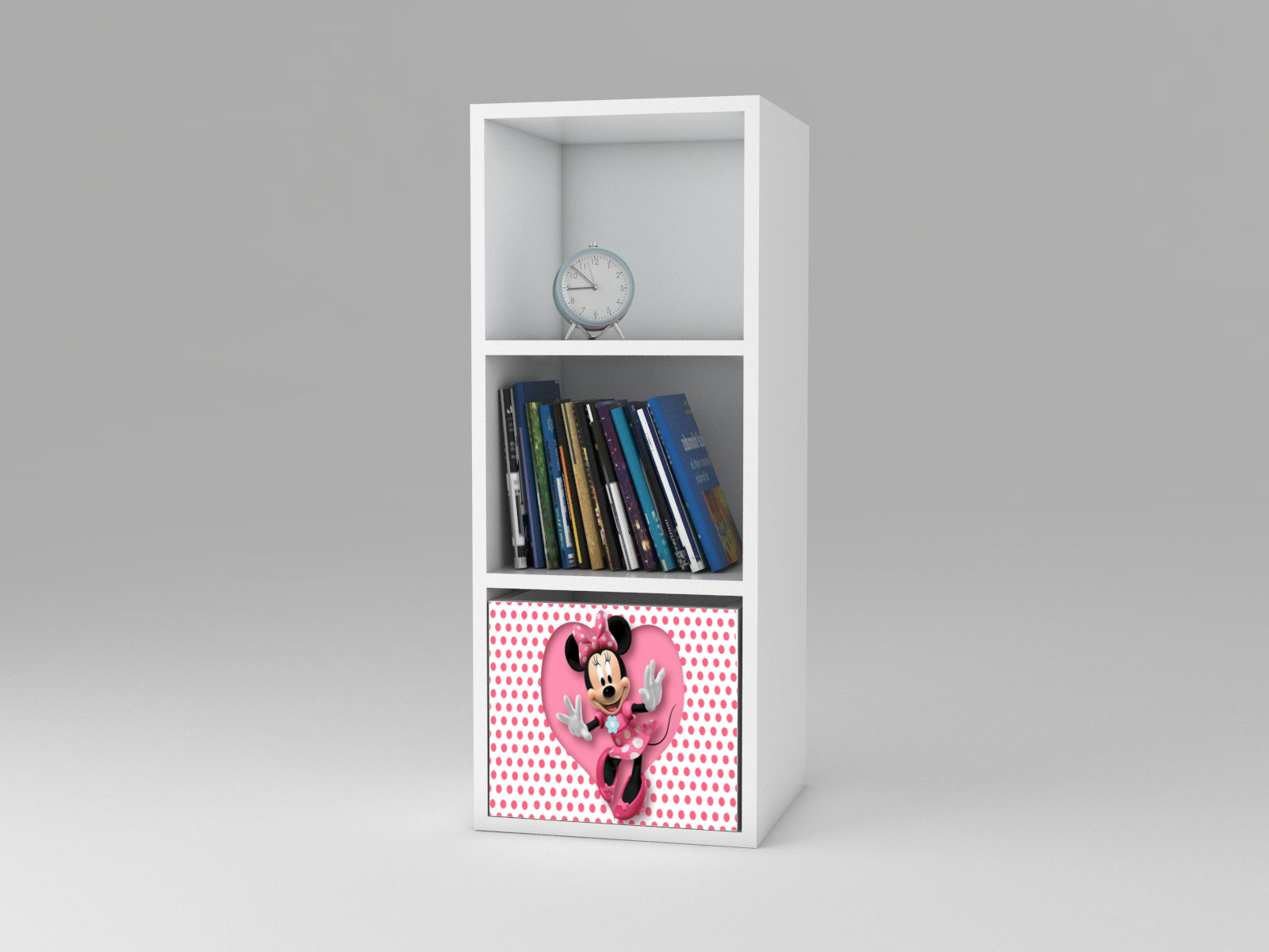 Becks regál + 1x box Minnie3