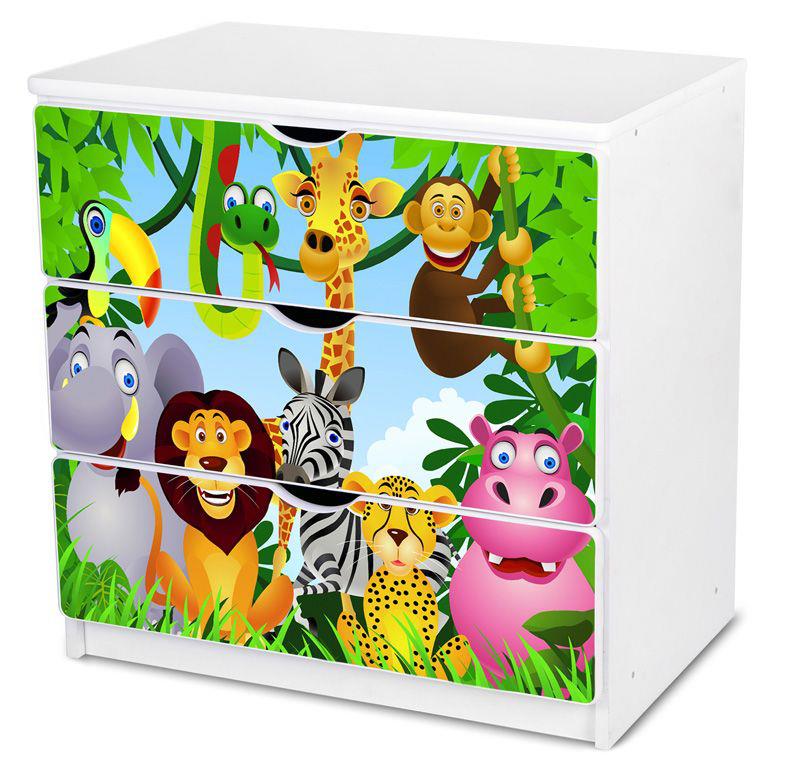Detská komoda Madagaskar BB
