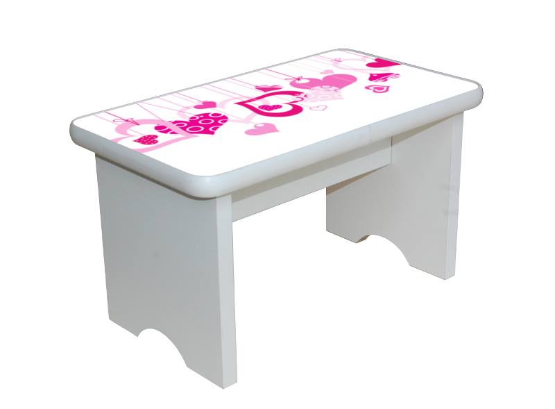 Becks stolček srdiečka