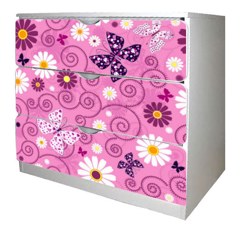 Becks komoda PinkRed