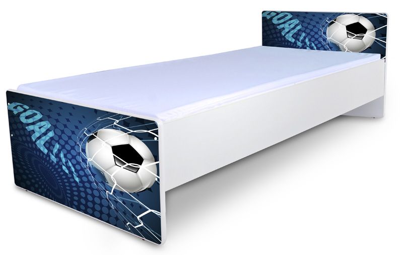 Detská posteľ bez bočníc Futbal