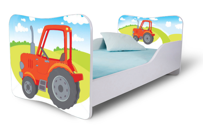 Detská posteľ Tractor