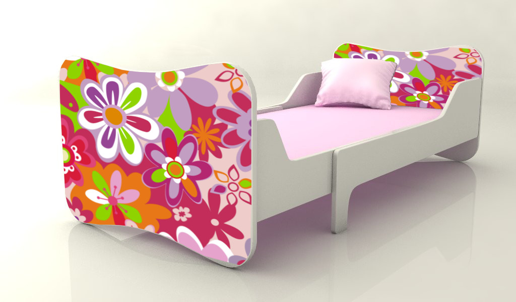 Becks rastúca posteľ Kvety Ori