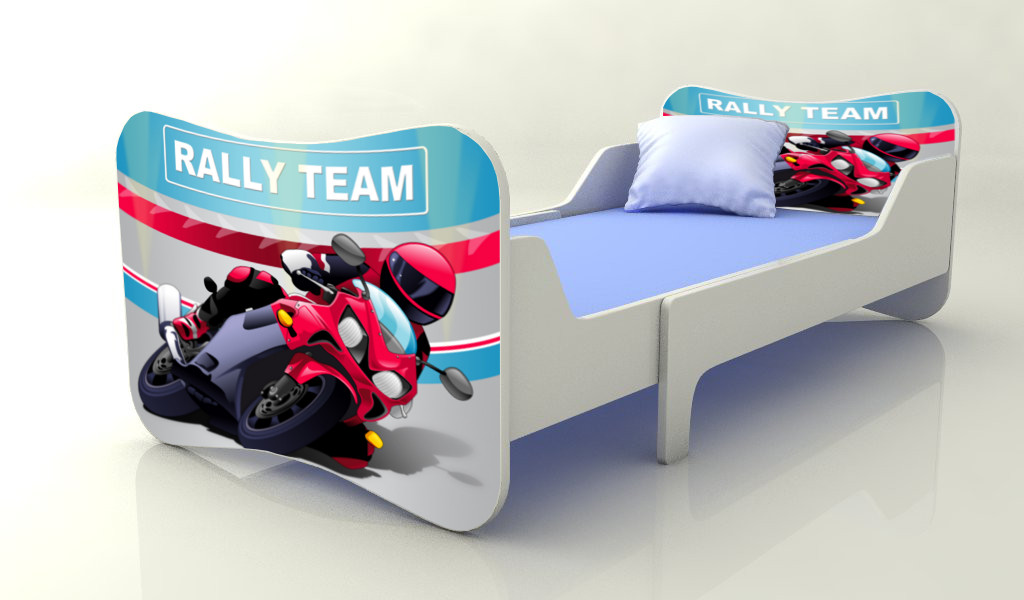 Becks rastúca posteľ Motorka