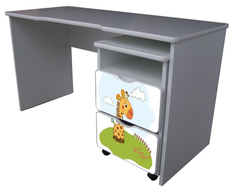Becks písací stolík + kontajner Žirafka