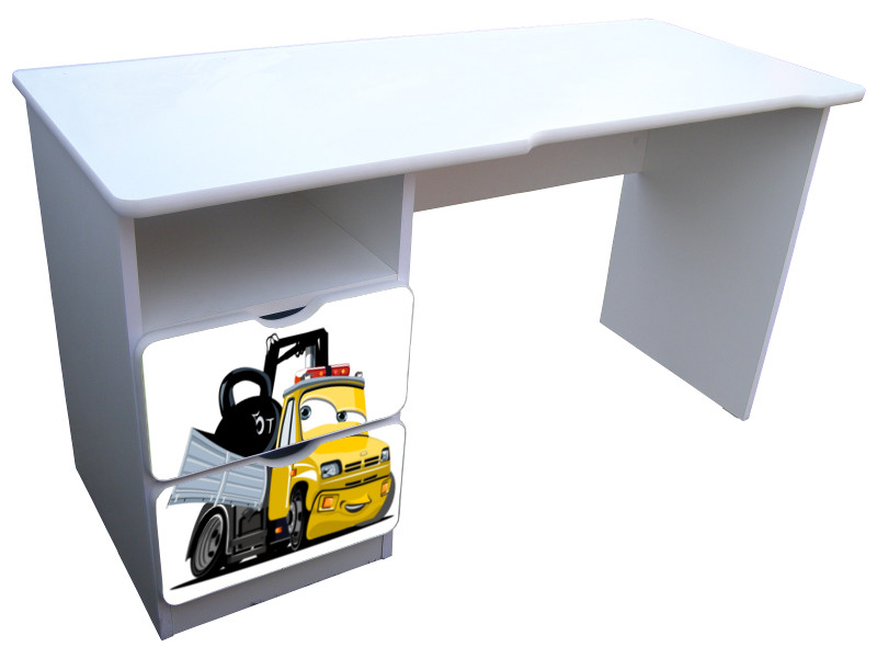 Becks písací stolík Truck žltý