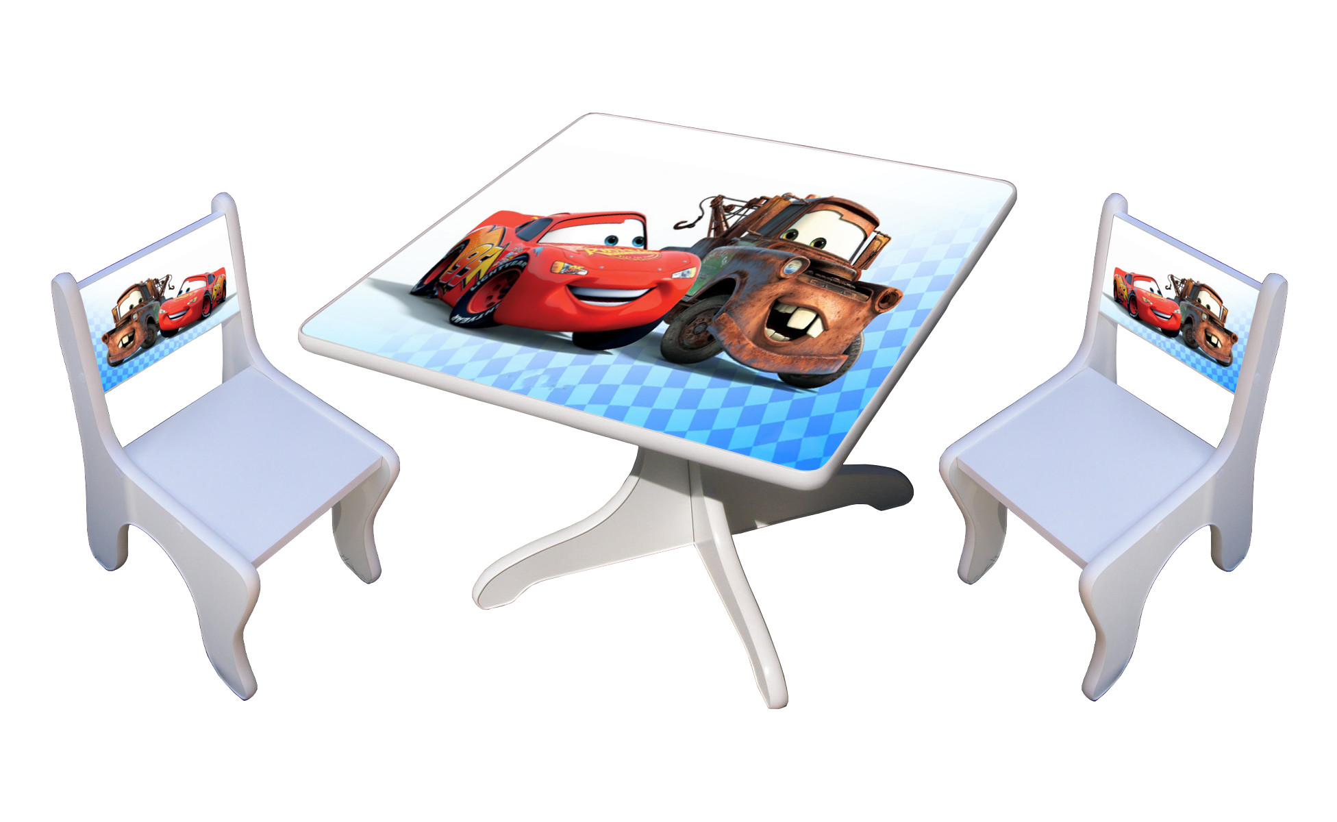 Becks stolík + 2x stolička Cars MCQ
