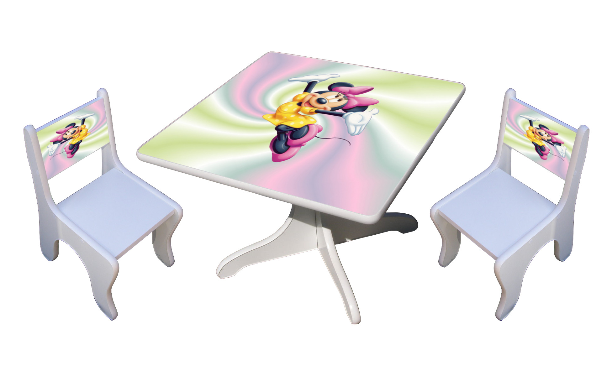 Becks stolík a 2xstolička Minnie2