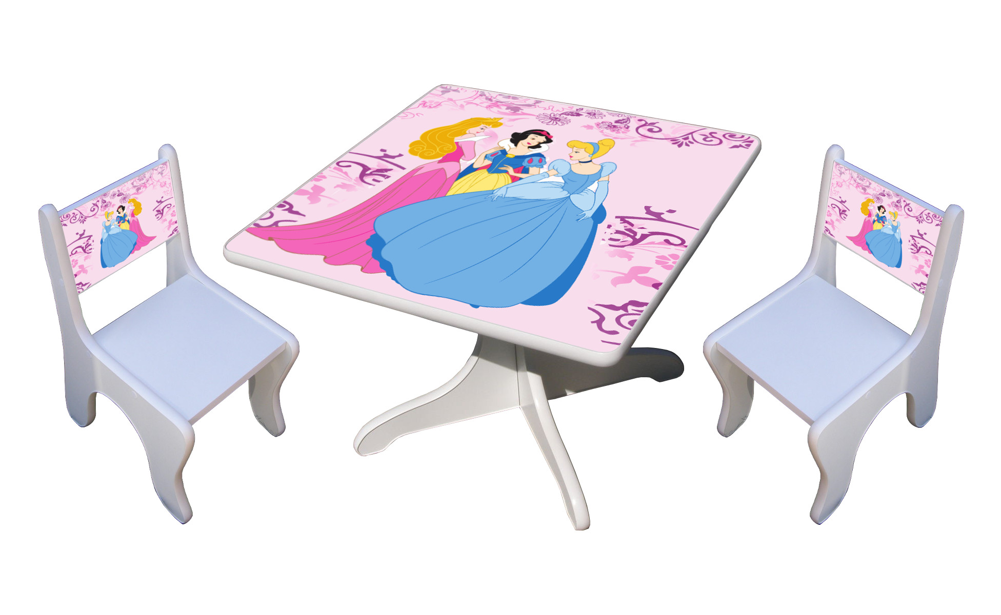 Becks stolík + 2x stolička Princess DP