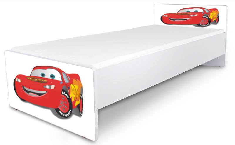 Detská posteľ bez bočníc Cars MC