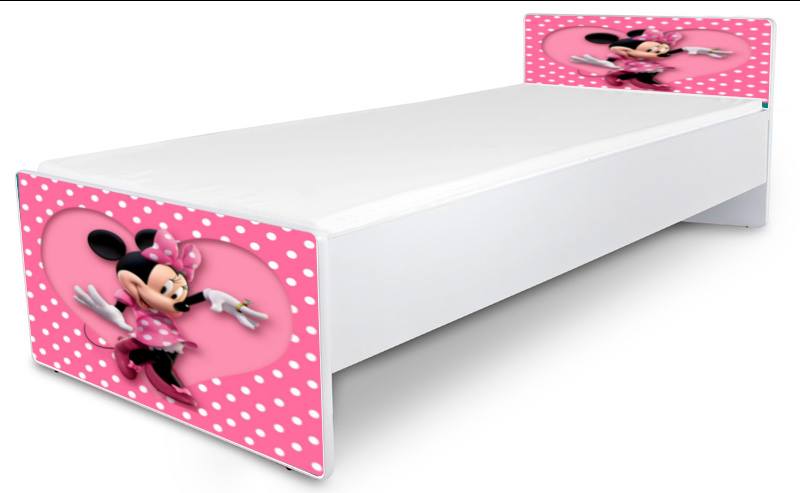 Detská posteľ bez bočníc Minnie